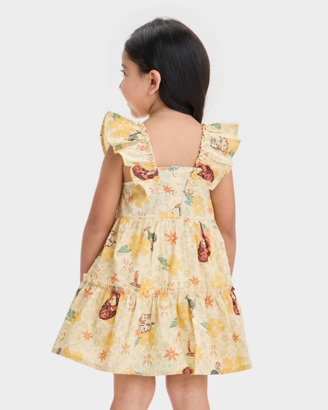 VESTIDO MOANA AMARILLO