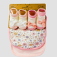 BABERO + CALCETINES 4PZS ROSA