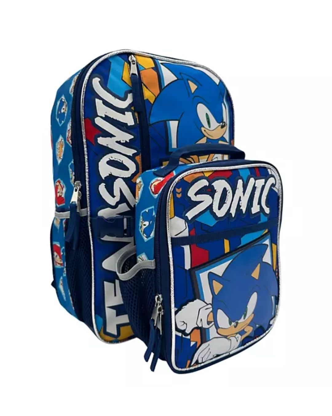 MOCHILA Y LONCHERA SONIC