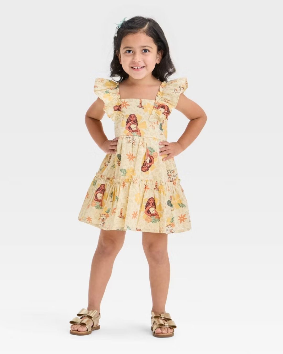VESTIDO MOANA AMARILLO