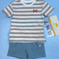 TRAJE 3PZS CAMISA RAYADA CANGREJO