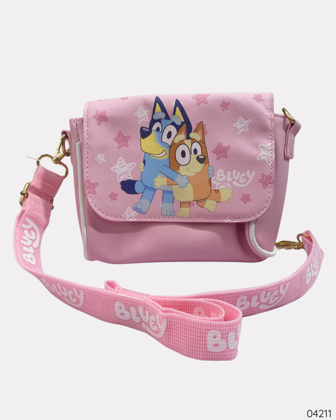 CARTERA DE BLUEY ROSADA