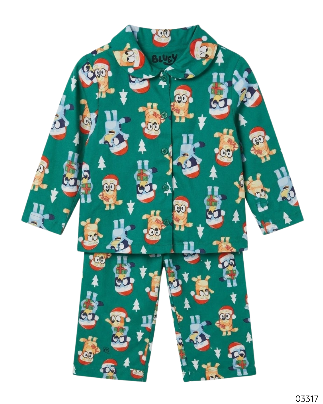 PIJAMA BLUEY VERDE