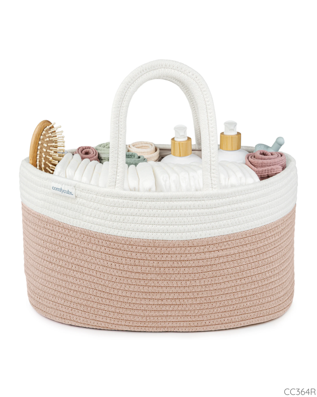 ORGANIZADOR PAÑALES ROSA COMFYCUBS