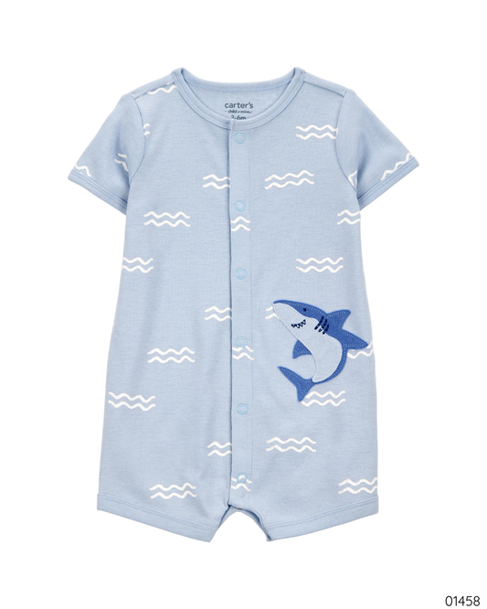 ROMPER TIBURON AZUL