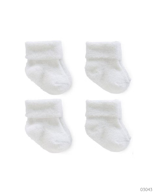 CALCETINES 4 PZS CARTER´S BLANCOS