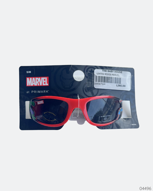 LENTES ROJOS MARVEL
