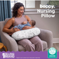 ALMOHADA BOPPY HOJAS GRIS