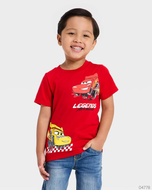 CAMISA ROJA LEGENDS MCQUEEN