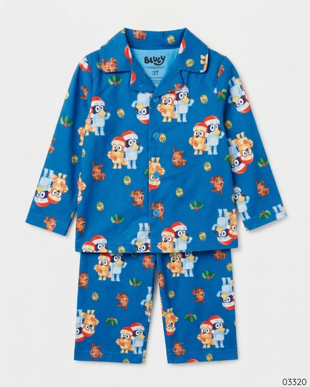 PIJAMA BLUEY AZUL