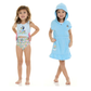 SET TRAJE BAÑO BLUEY ROSADO