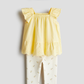 TRAJE AMARILLO 3 PZS H&M
