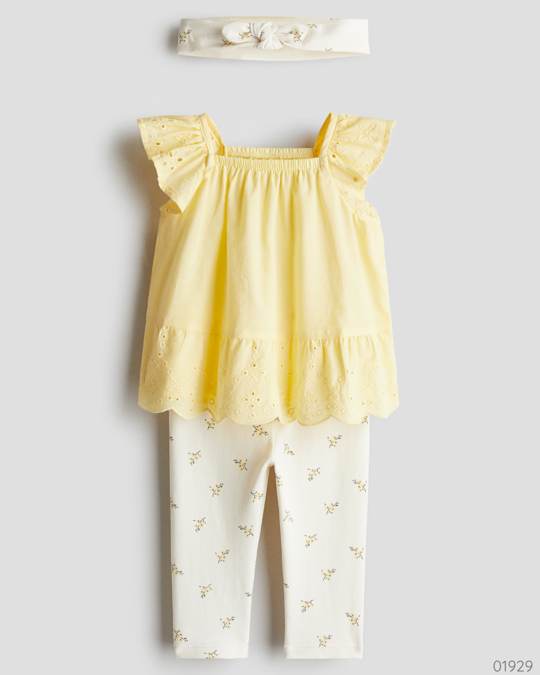 TRAJE AMARILLO 3 PZS H&M