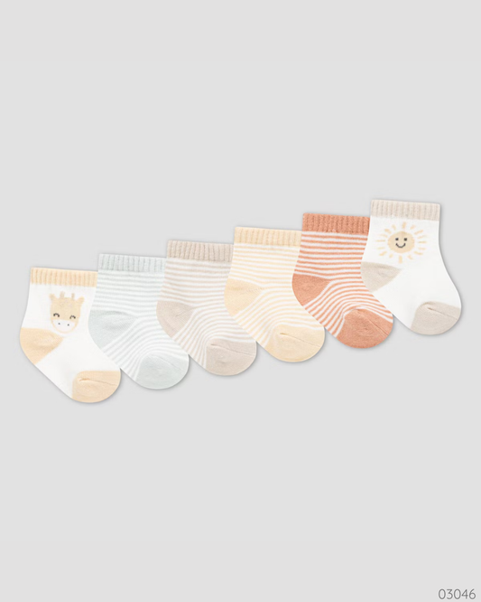 CALCETINES 6 PZS HUGGIES SOL