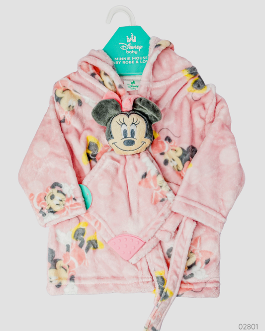 BATITA CON MANTITA DE APEGO MINNIE