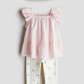 TRAJE ROSADO 3 PZS H&M