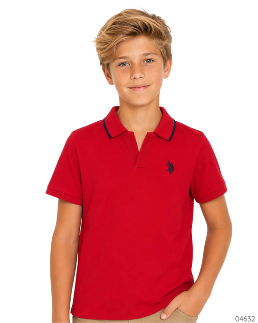 CAMISA ROJA US POLO