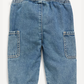 PANTALON BAGGY BARREL AZUL OLD NAVY