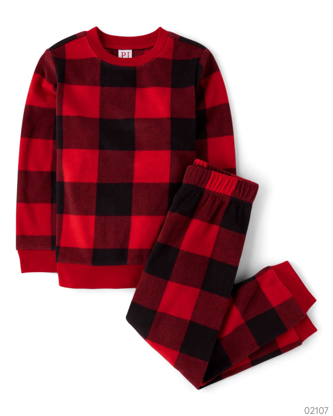 PIJAMA NAVIDEÑA CUADRICULADA PLACE R/N