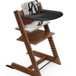 SILLA STOKKE TRIPP TRAPP CAFÉ OSCURO COJIN Y BANDEJA