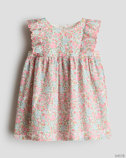 VESTIDO FLOREADO SIN MANGAS