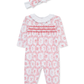 PIJAMA ROJO BLANCO LITTLE ME