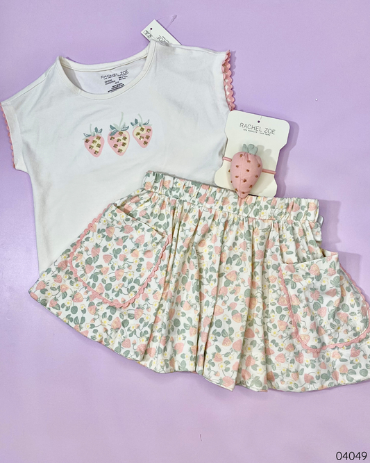 TRAJE FRESAS 3 PZS