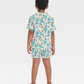 TRAJE BLUEY SHORT CON PALMERAS