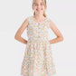 VESTIDO CAT & JACK FLOREADO VERDE SALMON