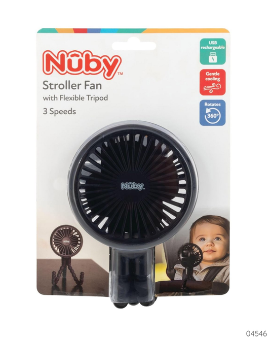 VENTILADOR NUBY NEGRO