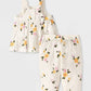 TRAJE 2PZS FLOREADO PANTALON CAT & JACK