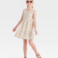 VESTIDO CAT & JACK FLOREADO VERDE SALMON