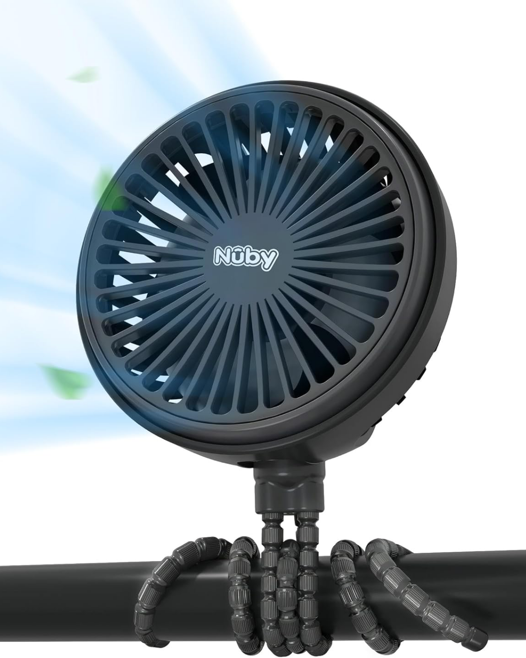 VENTILADOR NUBY NEGRO