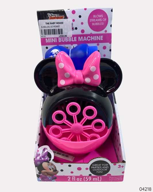 BURBUJAS DE MINNIE MOUSE