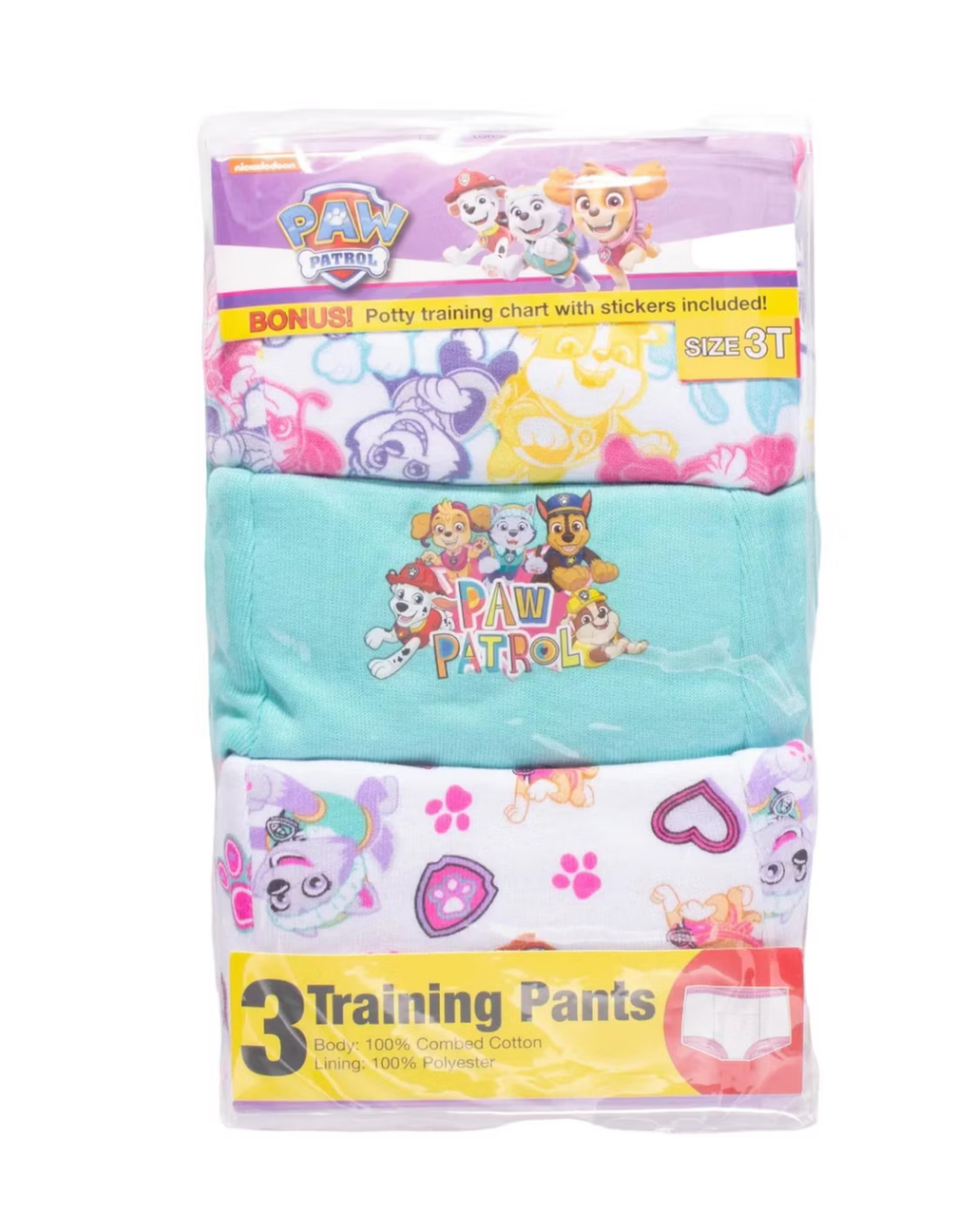 CALZONCITOS DE ENTRENAMIENTO PAW PATROL