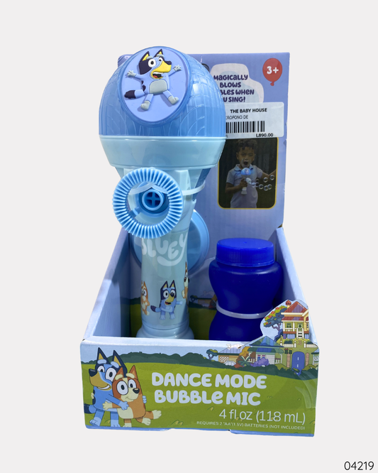 MICROFONO DE BURBUJAS BLUEY