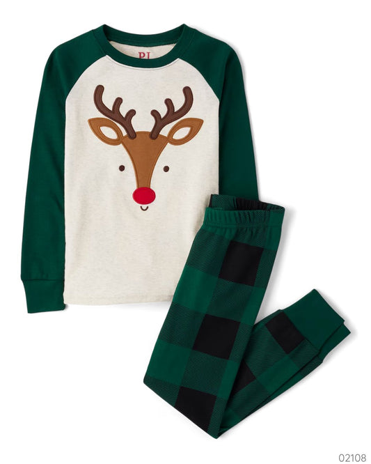 PIJAMA NAVIDEÑA RENO VERDE PLACE
