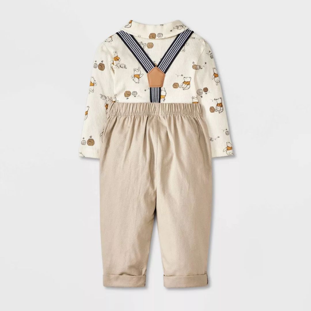 TRAJE WINNIE THE POOH TIRANTES PANTALON