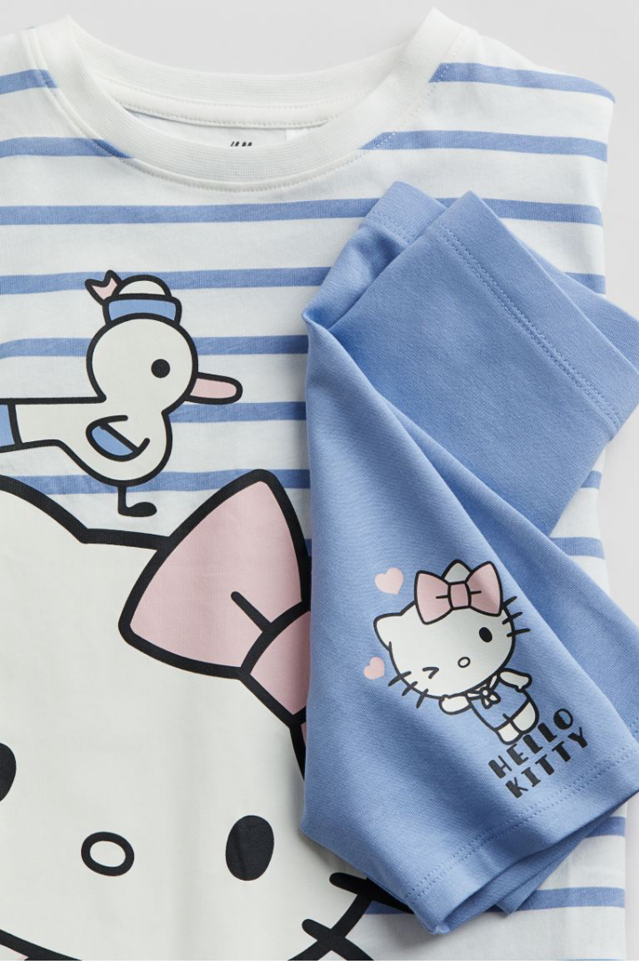 TRAJE HELLO KITTY 2PZS AZUL