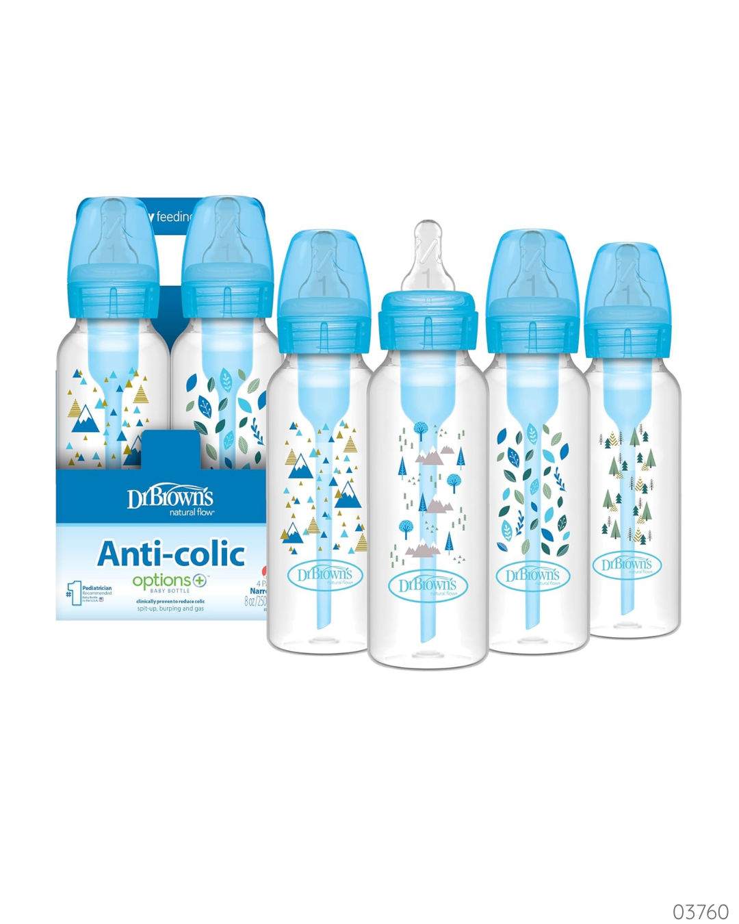 PEPES ANTI-COLIC DR BROWNS AZUL