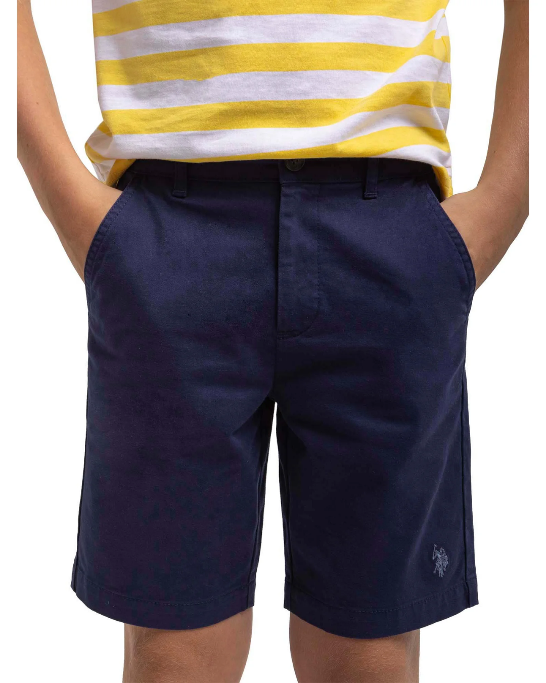 SHORT AZUL US POLO