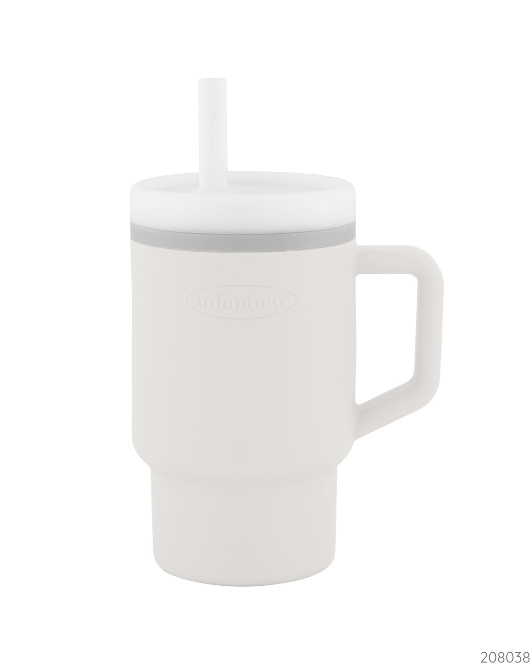 VASO MY 1ST TUMBLER SILICONA CREMA
 9 OZ