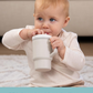 VASO MY 1ST TUMBLER SILICONA CREMA
 9 OZ