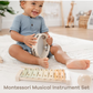 SET DE 4 INSTRUMENTOS MUSICALES MONTESSORI