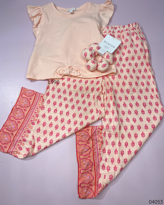 TRTAJE 3PZS PANTALON ROSADO