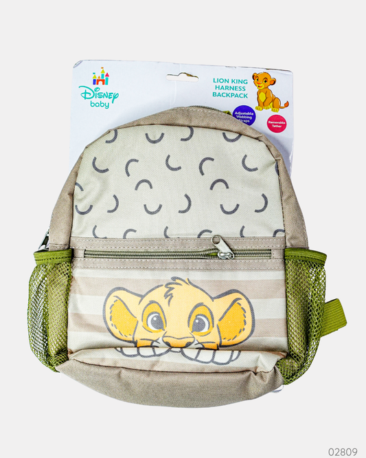 MOCHILA CON HARNESS REY LEON