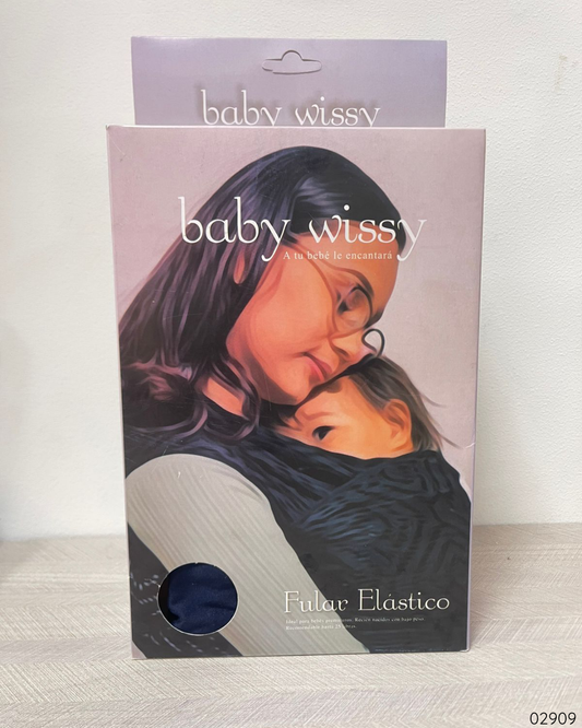 FULAR ELASTICO AZUL BABY WISSY