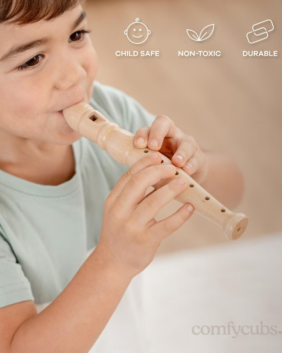 SET DE 4 INSTRUMENTOS MUSICALES MONTESSORI