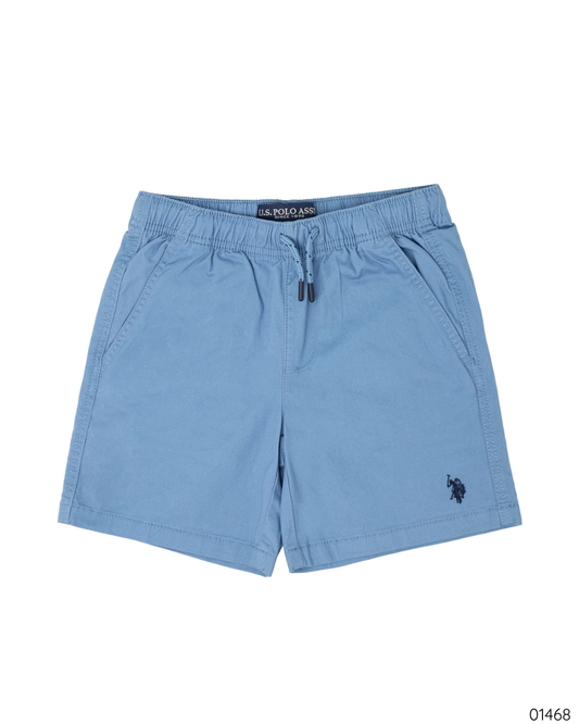 SHORT AZUL US POLO CORDONES