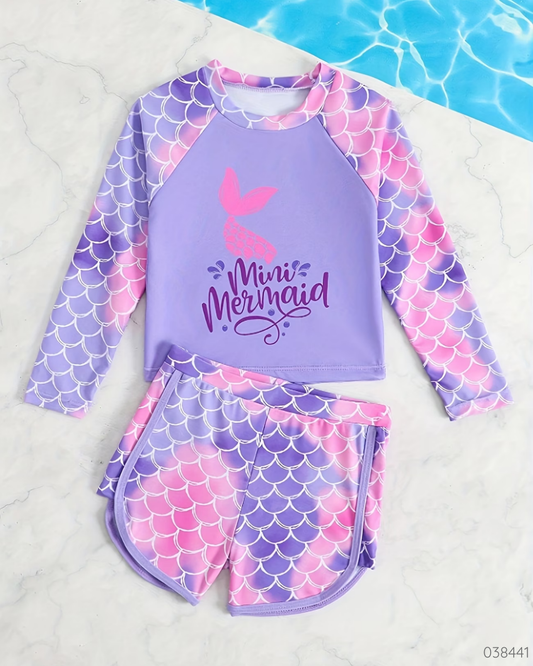 TRAJE BAÑO MINI MERMAID